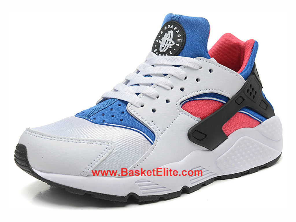 huarache bleu et rose