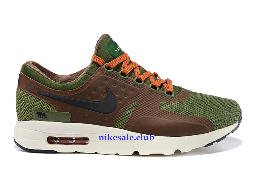 Nike Air Max Zero Prix Chaussures De Course Pas Cher Pour Homme Vert/Blanc 789695I002, Les