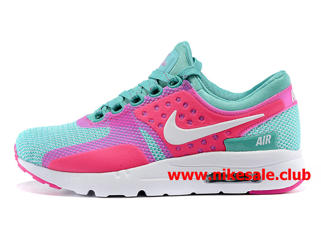 Chaussures Nike Air Max Zero Femme Pas Cher Prix Rose Vert 789695ID31711081235 Les Nike