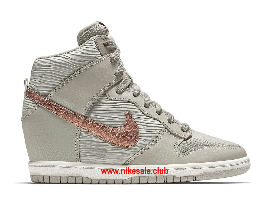 Chaussures Nike Dunk Sky Hi Femme Prix Nike Sale Pas Cher Light BoneSailMetallic Red Bronze