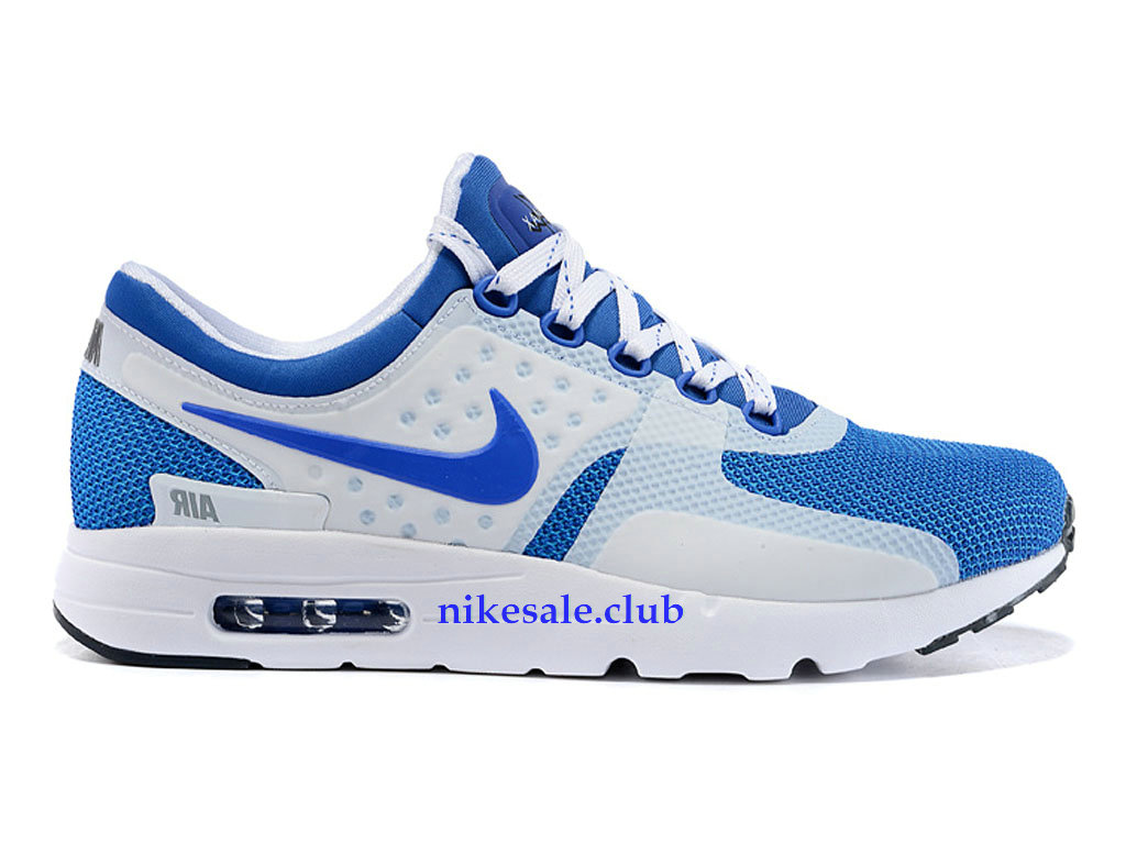 Chaussures Nike Air Max Zero Prix Homme Pas Cher Blanc/Noir 789695A001789695A001 Les Nike