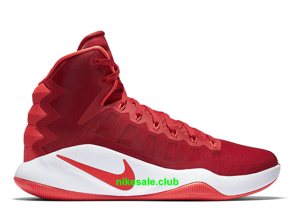 Nike Hyperdunk 2016 Prix Chaussures De BasketBall Pas Cher Pour Homme Rouge Blanc 844359_661